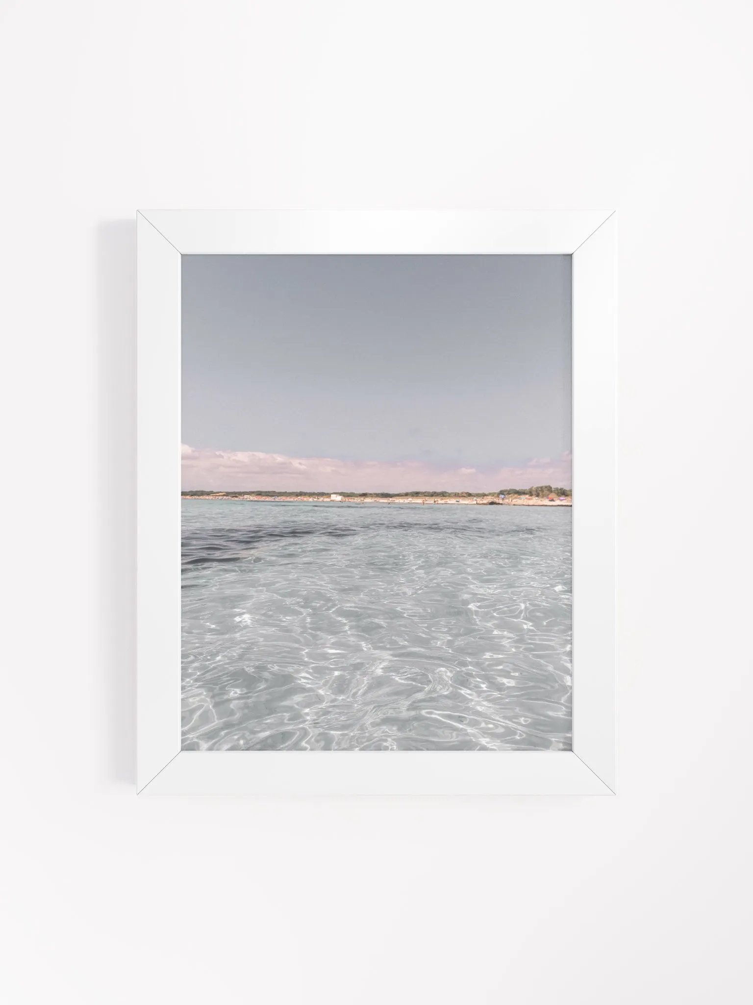 Mediterranean Beach - Framed High-Quality Matte Poster product image (4)