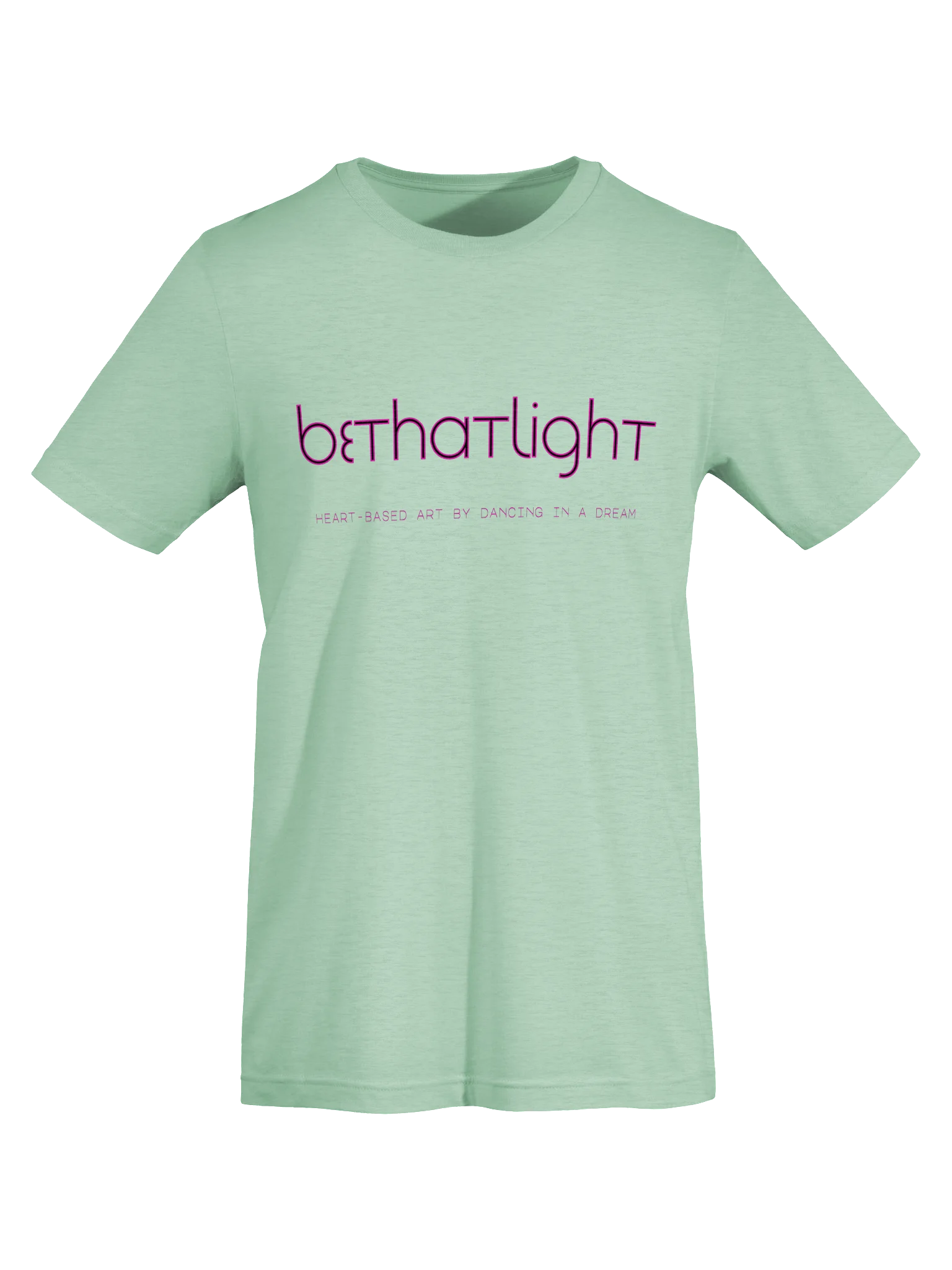 'be that light' pink tee product image (9)
