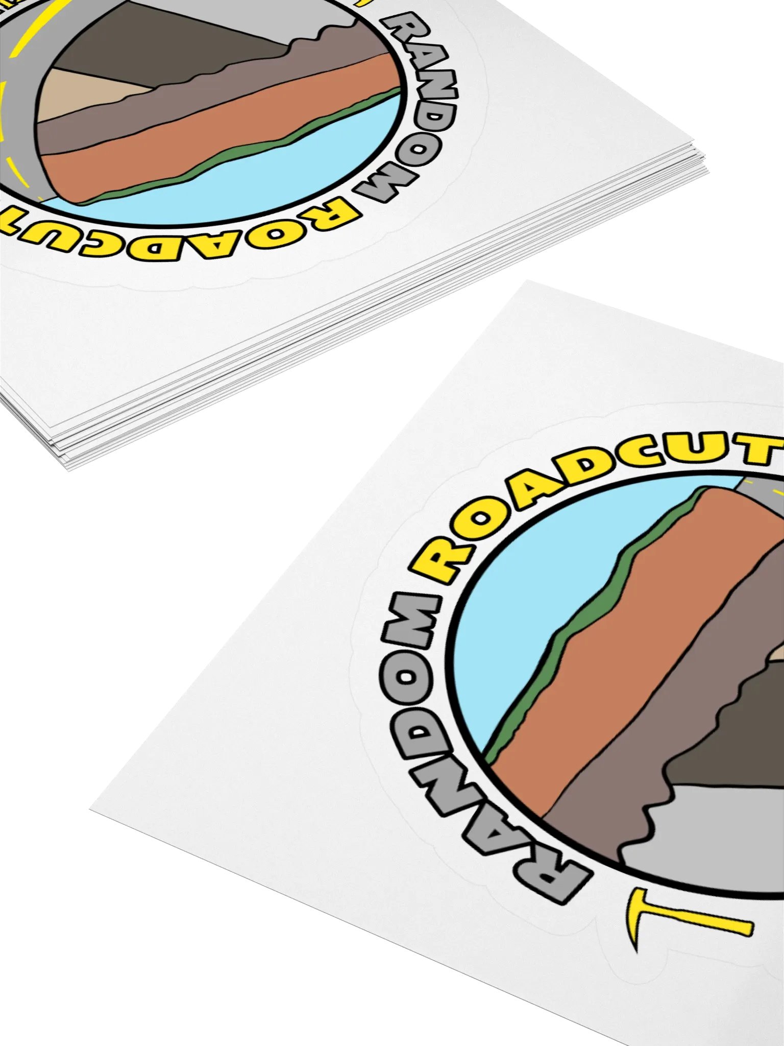 Random Roadcuts Sticker product image (4)