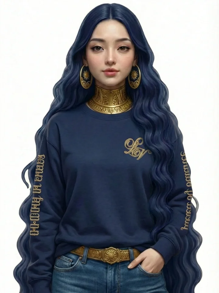 LV level up with love premium unisex sweatshirt product image (1)