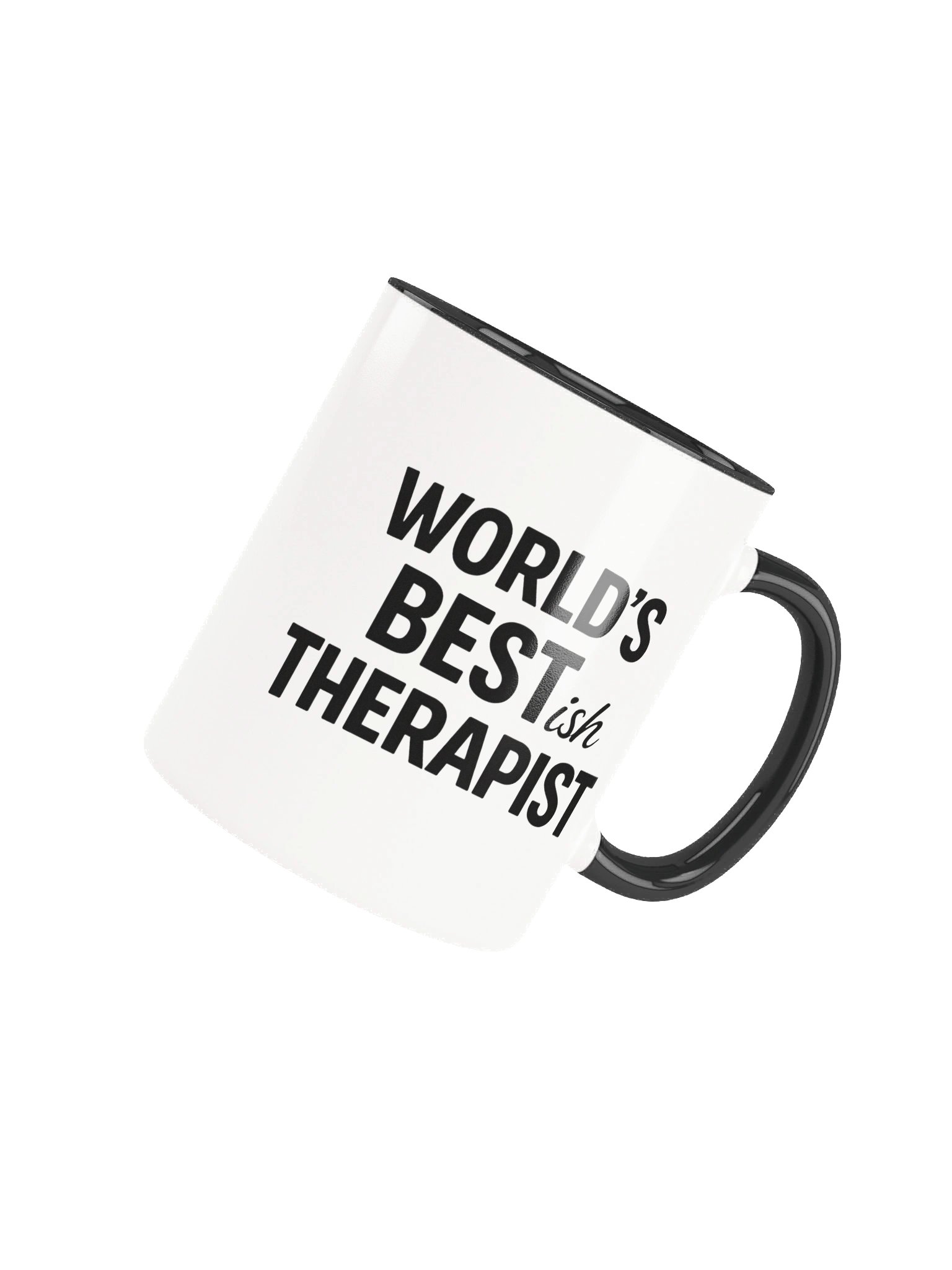 World's Best-ish Therapist Ceramic Mug product image (5)