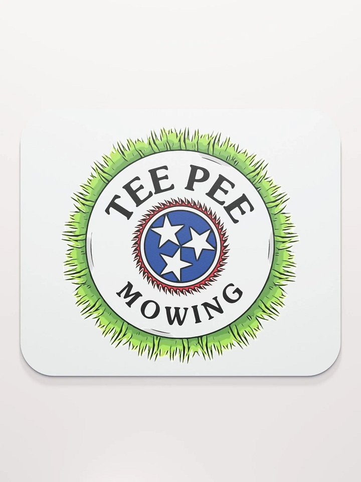 Tee Pee Mowing Mouse Pad product image (2)