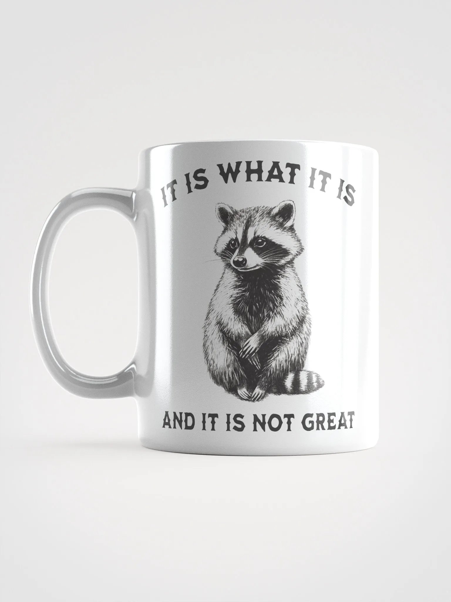 Raccoon It Is What It Is Mug product image (1)