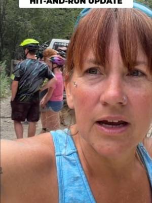 After we were hit mountain biking along the Great Divide Mountain Bike Route, causing a chain reaction and several injuires to our family, the driver did eventually return the scene about 30-45 minutes later to check on us. #accident #Bikepacking #familytravel #hitandrun