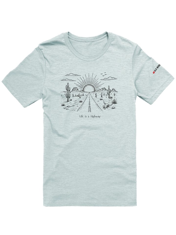 Life is a Highway Ladies Casual Tee product image (8)