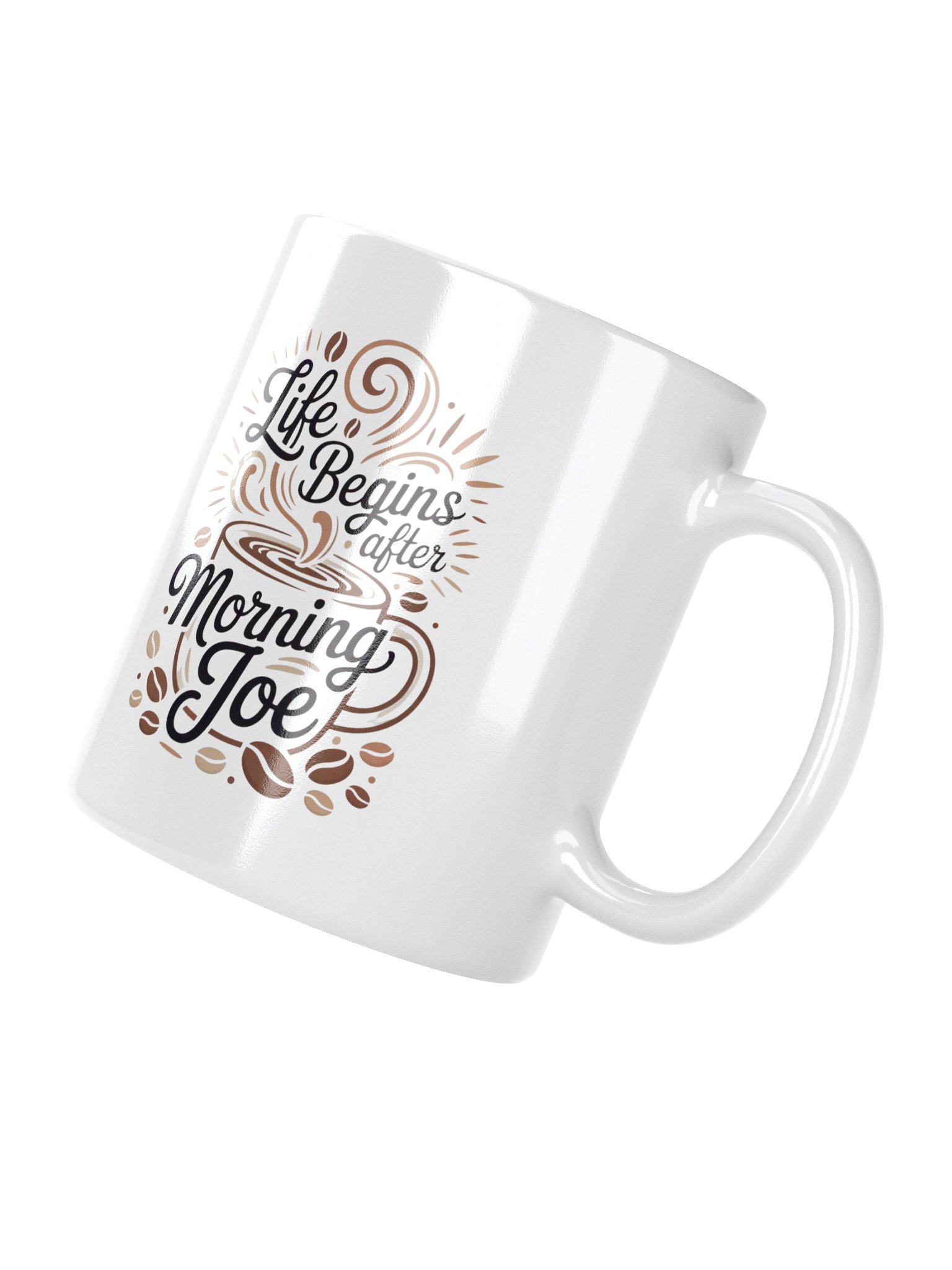 Life Begins After Morning Joe Coffee Mug – Cozy Design for Coffee Enthusiasts product image (10)