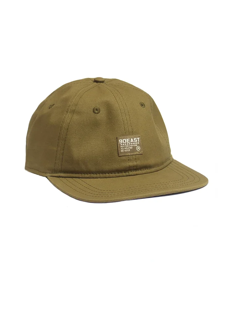 90East WX Waxed Canvas Unstructured Hat Army Green product image (1)