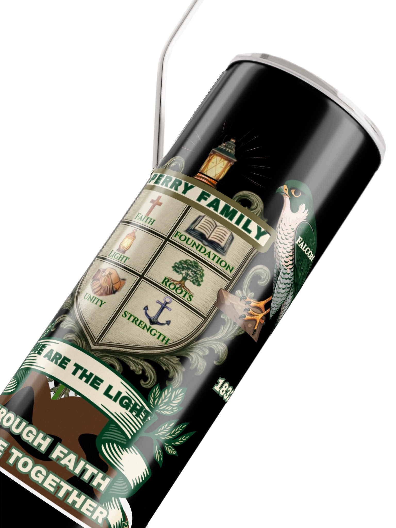 Perry Family Reunion 2026 Crest Tumbler – Legacy Edition product image (4)