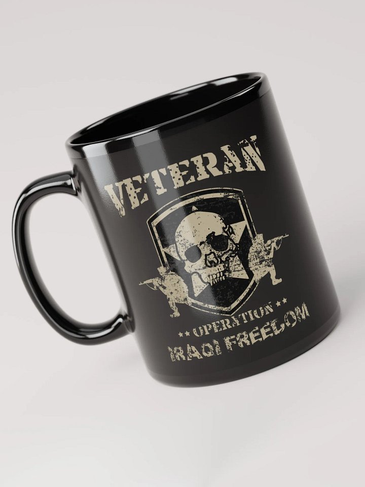 Veteran Operation Iraq - Black Mug product image (1)