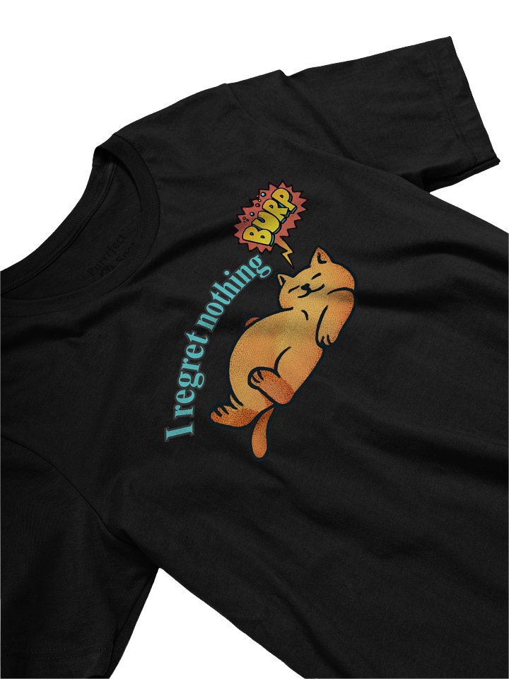 I Regret Nothing Fat Cat T-Shirt product image (1)