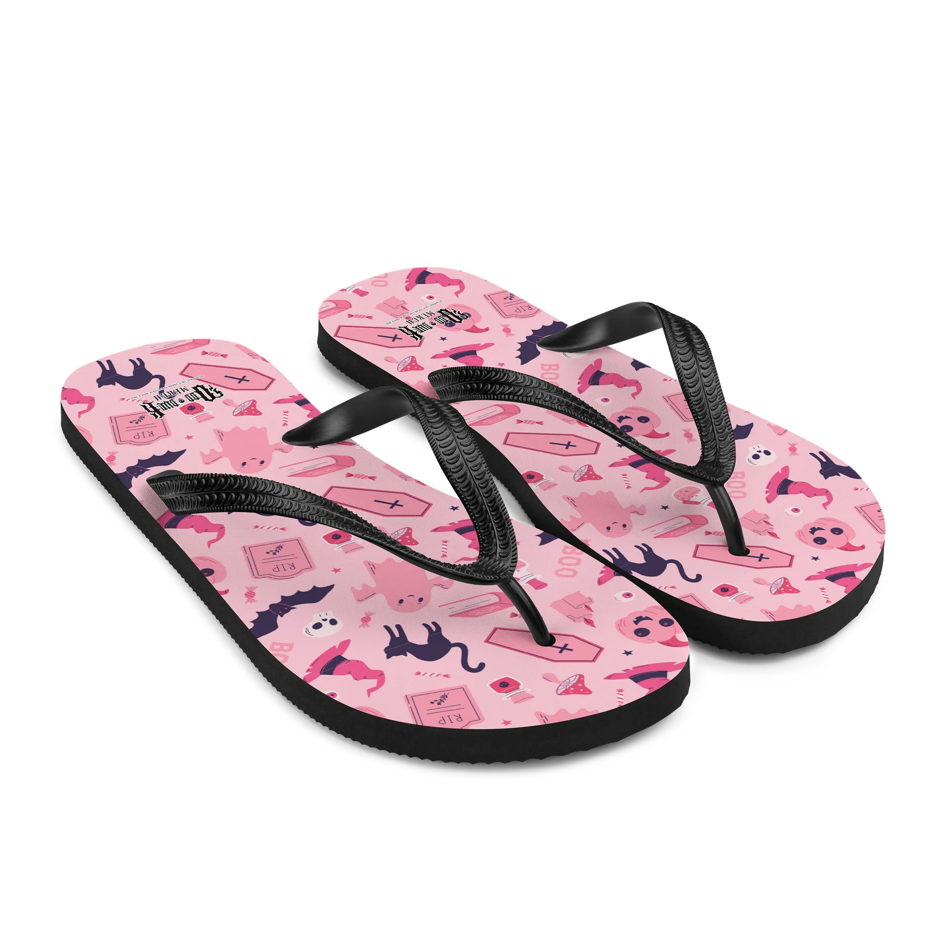 Pink Spooky Flip Flops product image (7)