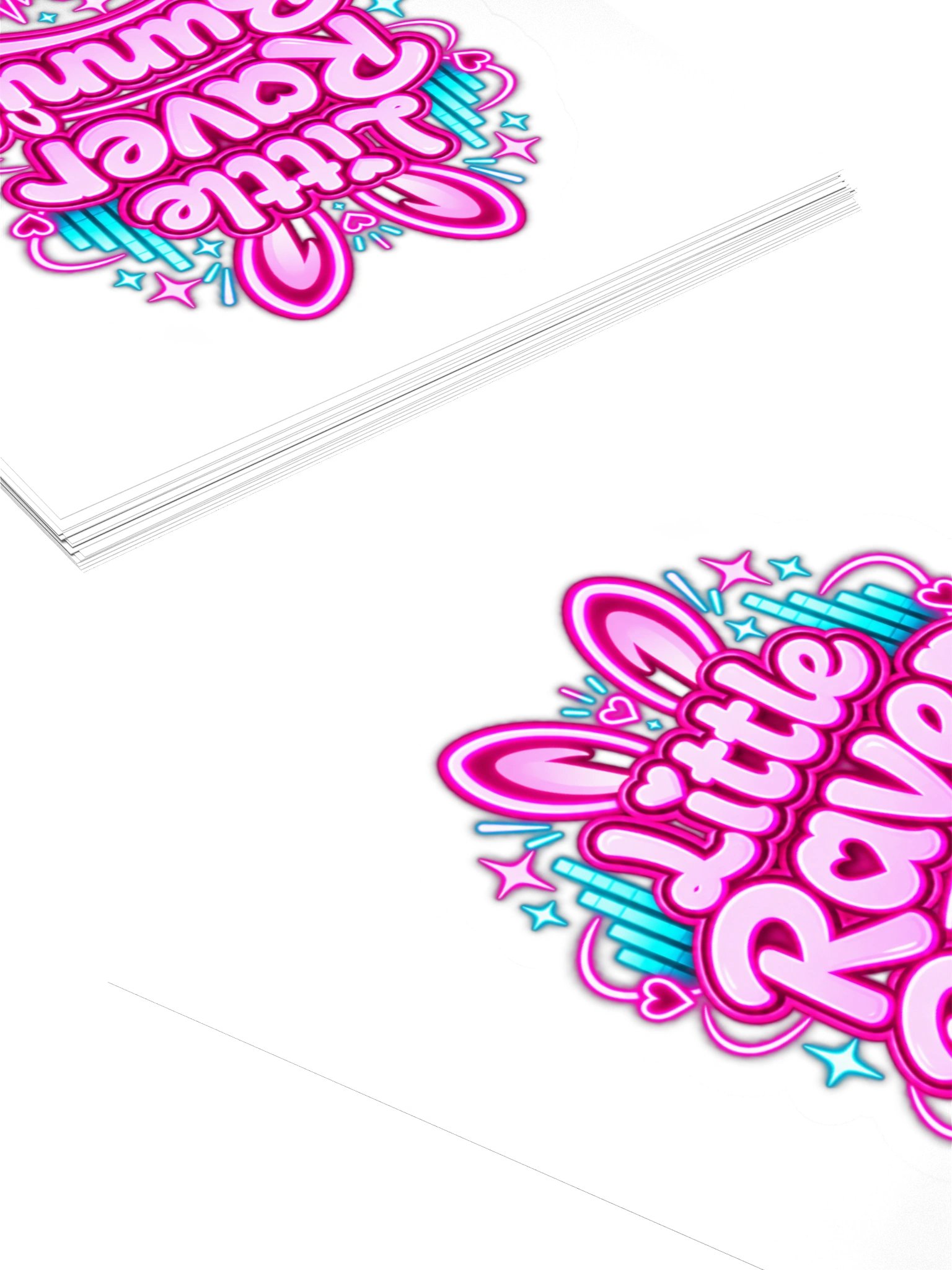 Little Raver Bunny Sticker product image (11)