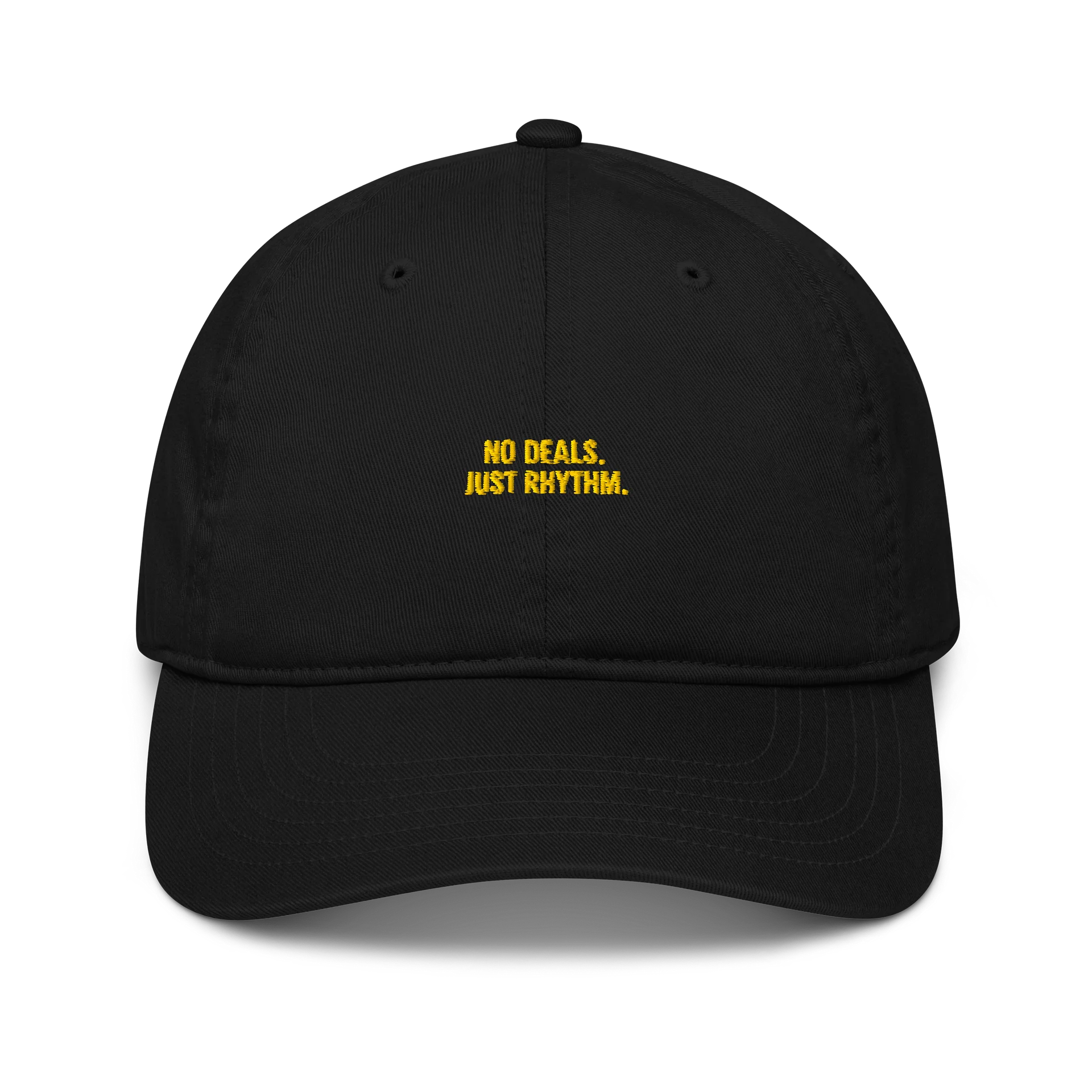 Embroidered No Deals Just Rhythm — Hat product image (1)