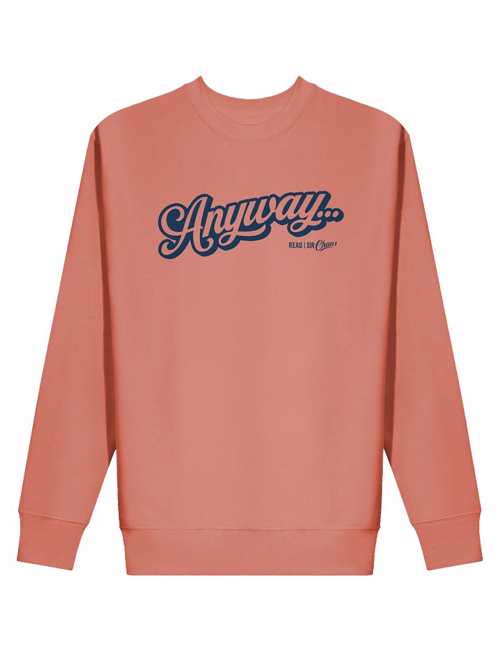 Anyway... Sweatshirt (Blue solid) product image (8)