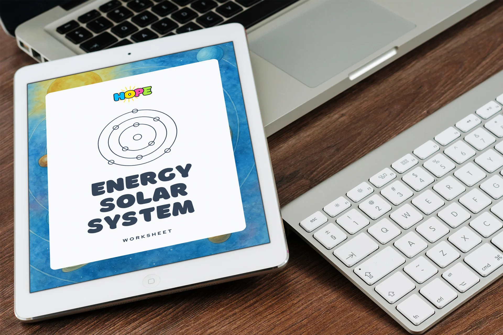 Energy Solar System Worksheet: A gentle guide to help you protect and renew your energy product image (3)