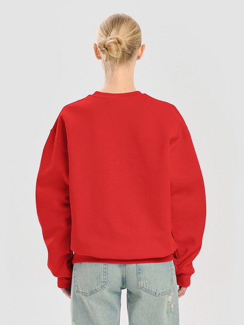 Photo showing Gildan Classic Crewneck Sweatshirt