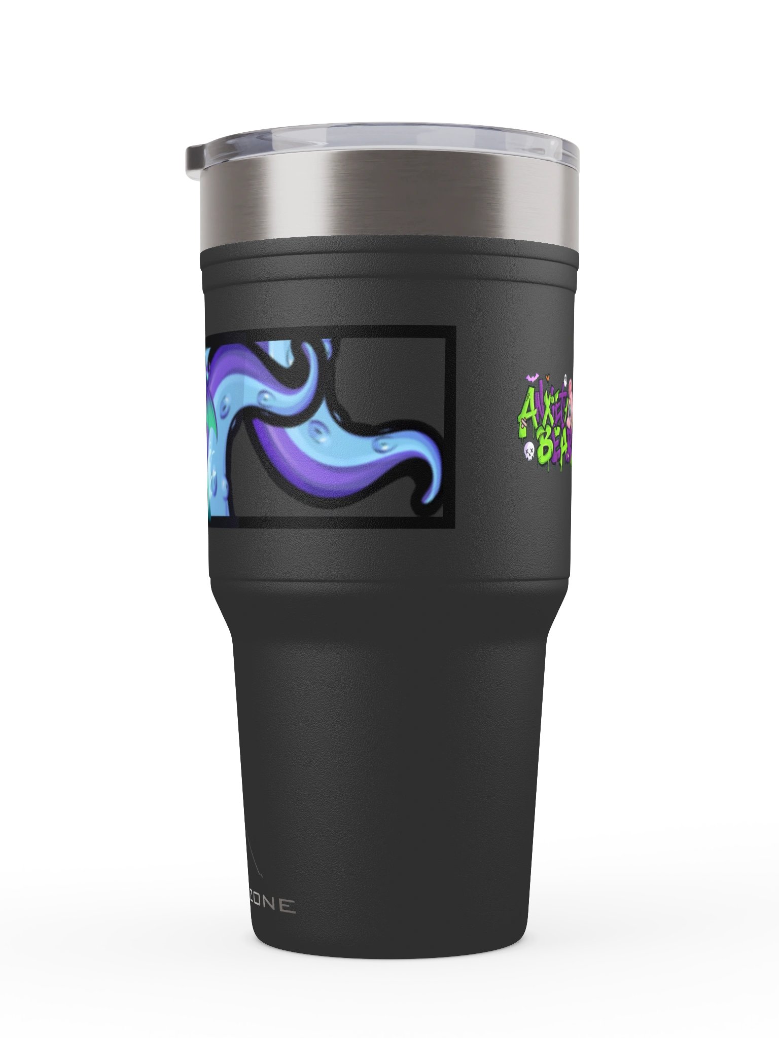 Anxiety Bear Scare Bear: Bearthulu tumbler 30oz product image (4)