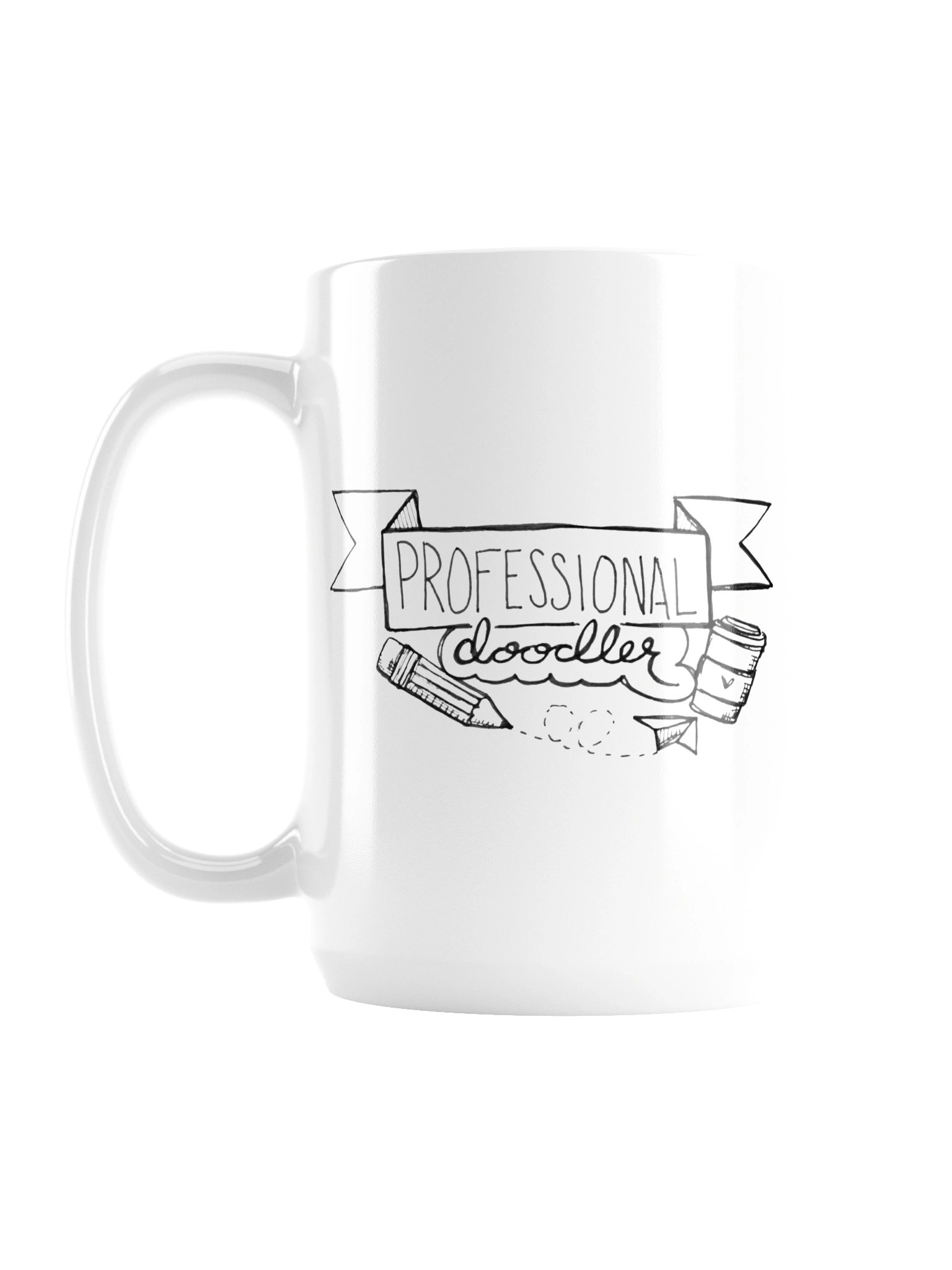 Professional Doodler Glossy Mug product image (1)