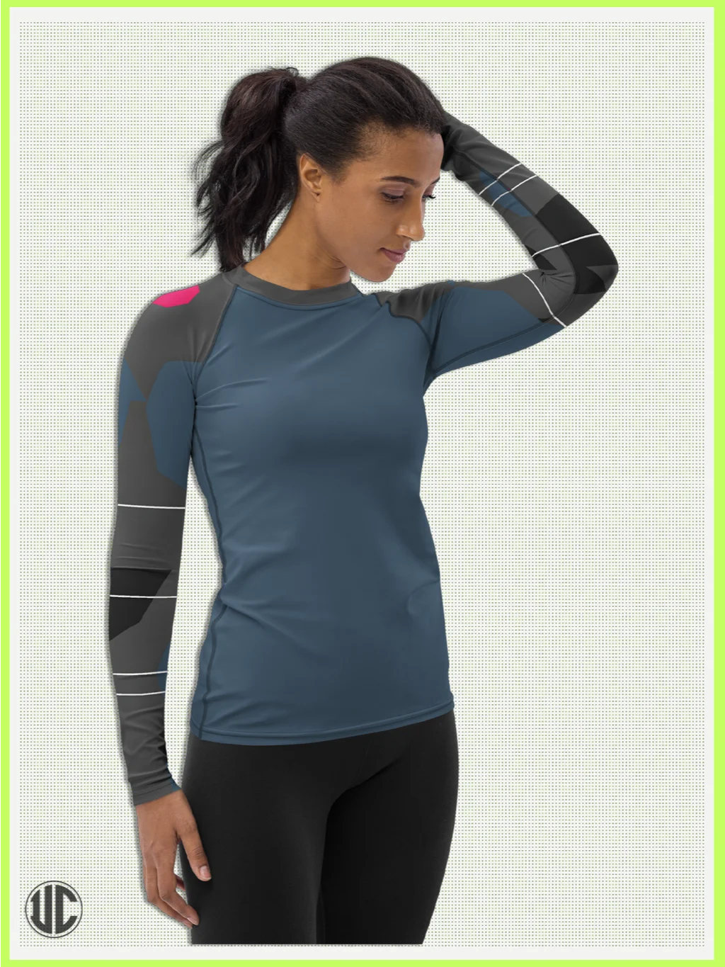 Remy's Dead Channel – Women’s Rash Guard product image (1)