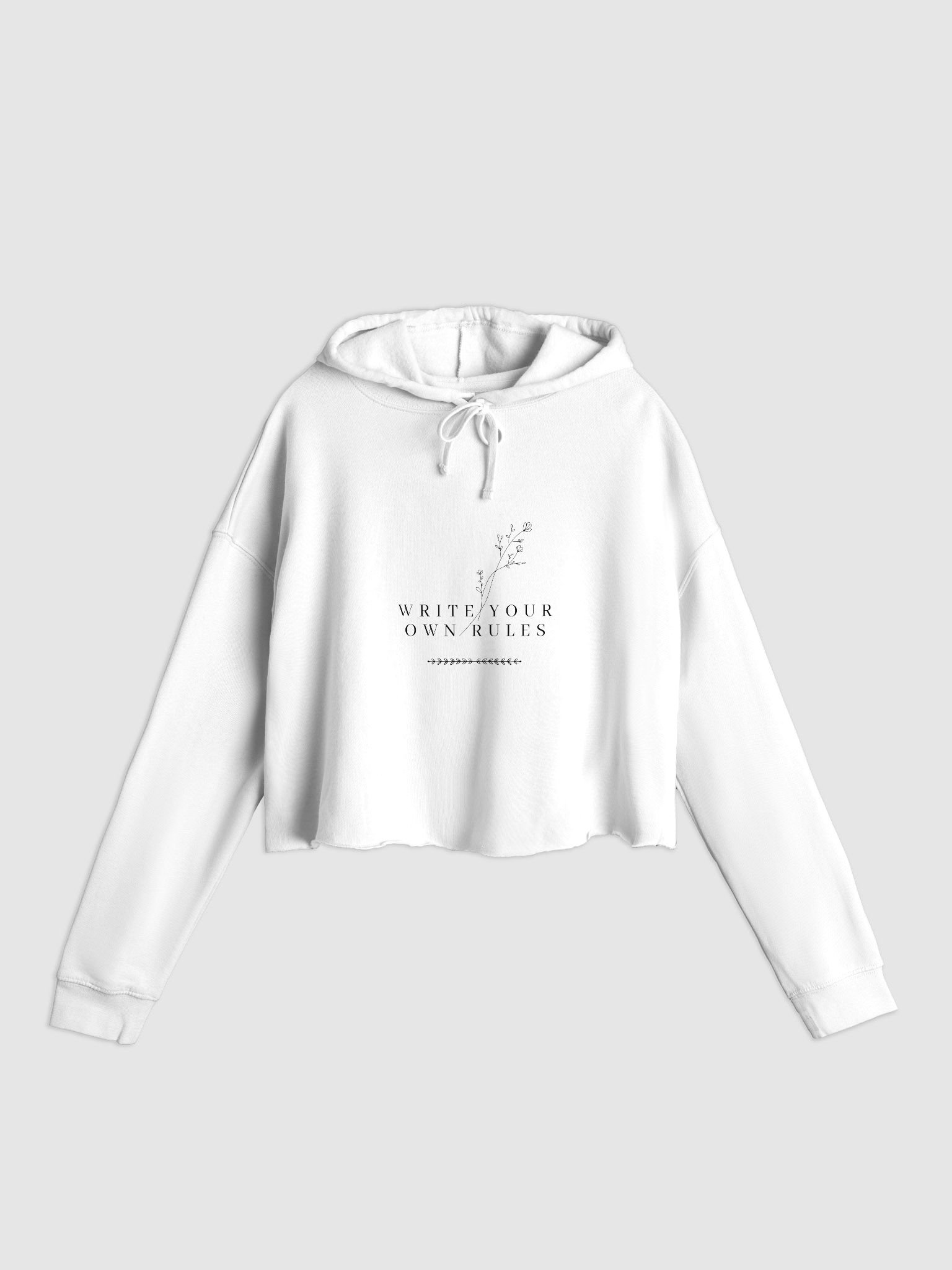 Women’s Lightweight Cropped Hoodie WHFB0106 product image (1)