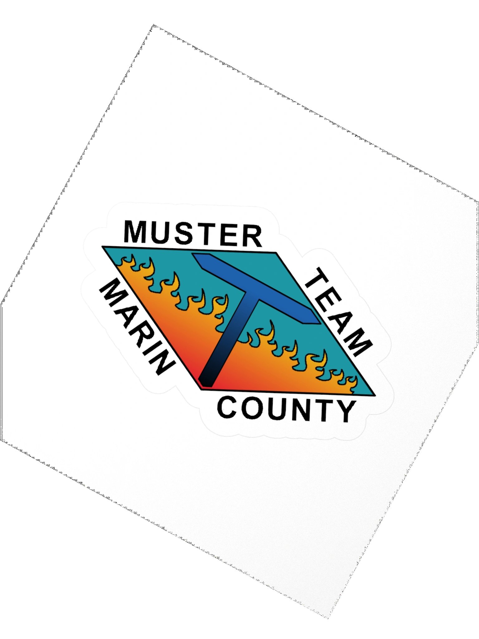 Diamond T, Marin County Muster Team Sticker product image (2)