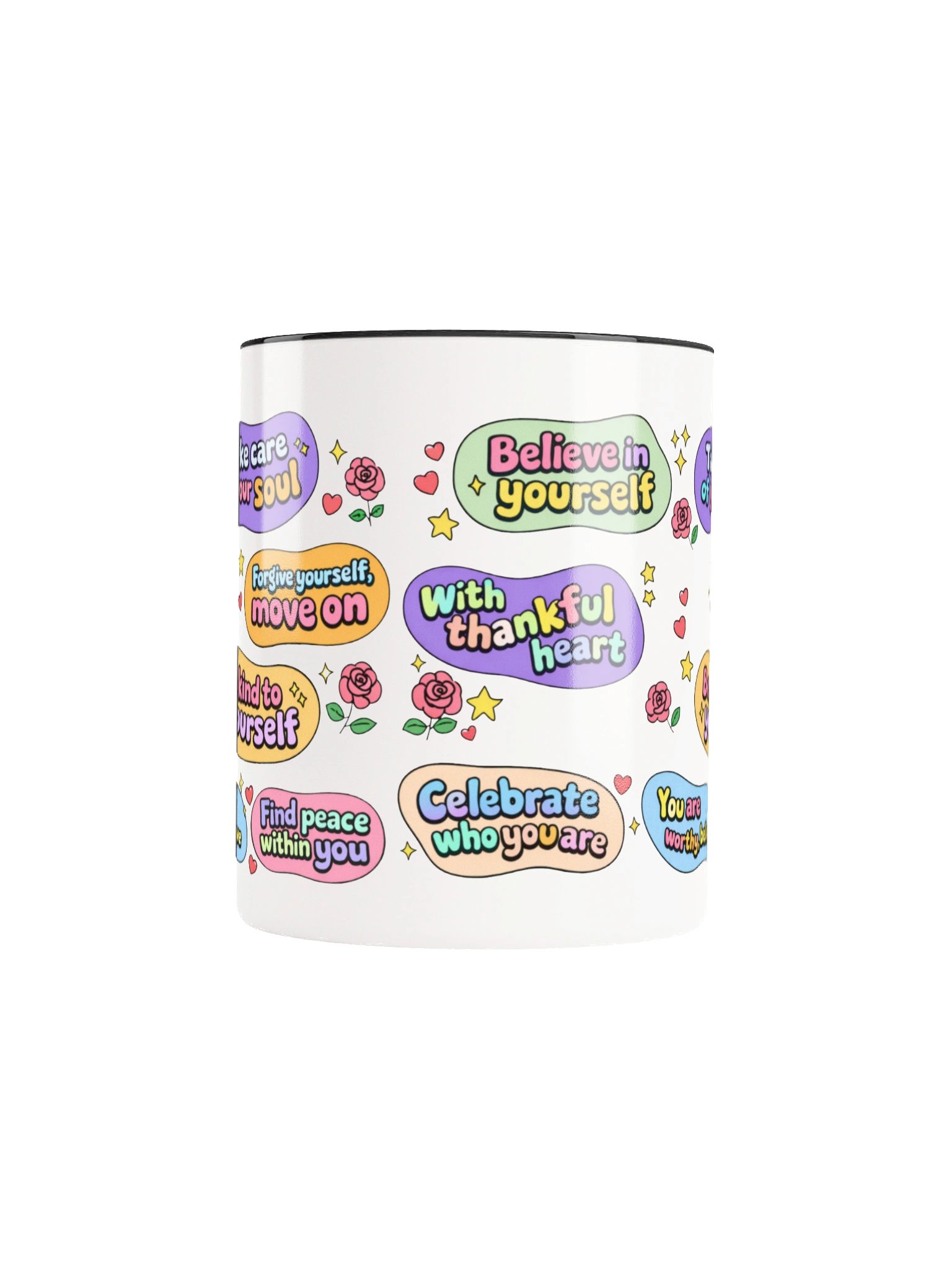 Positive Affirmations Ceramic Mug product image (6)