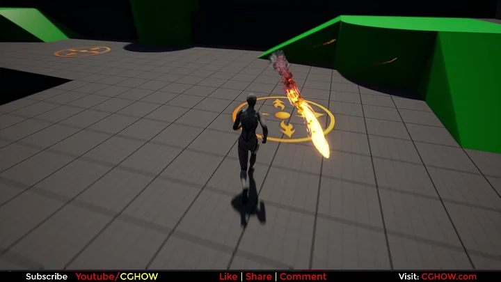 Stylized Fireball in Unreal Engine 5 Niagara product image (1)