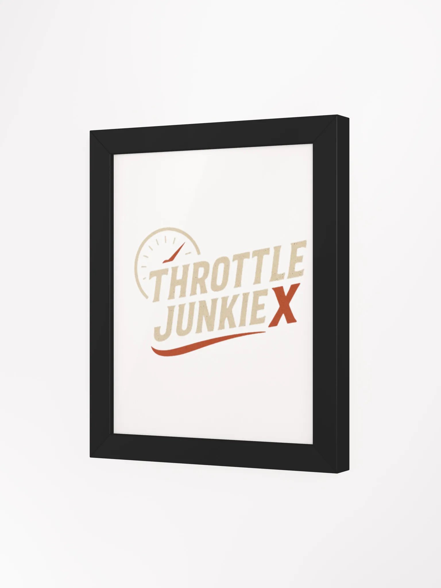 throttle junkie x Framed Matte Poster product image (34)