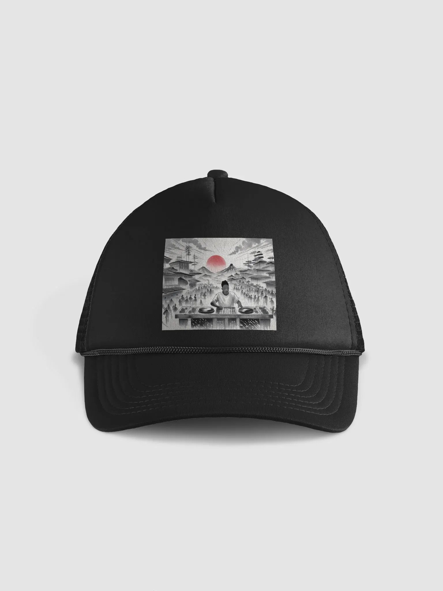 Red Sun DJ Party Hat product image (1)