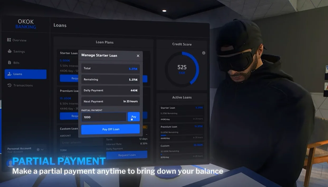 BankingV2 - The Most Popular FiveM Banking Script Just Got Better [ QB / ESX / QBOX ] product image (3)