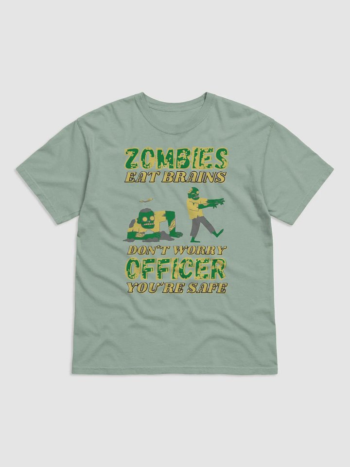 ZOMBIES EAT BRAINS, YOU'RE SAFE OFFICER product image (2)