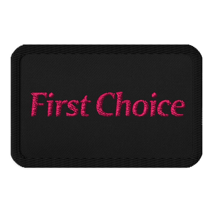 Retro First Choice - Embroidered Patch product image (1)