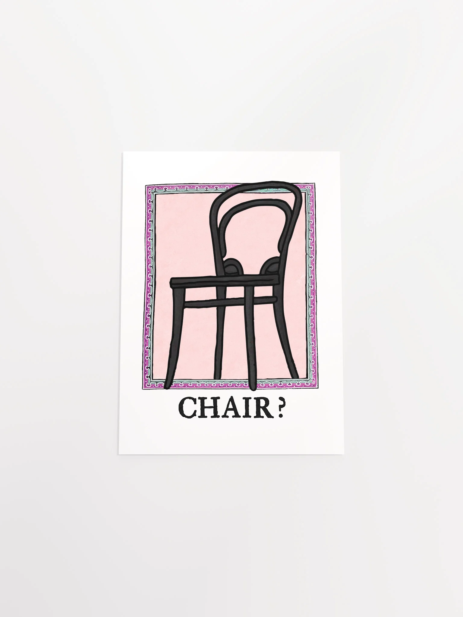 CHAIR? Poster product image (15)