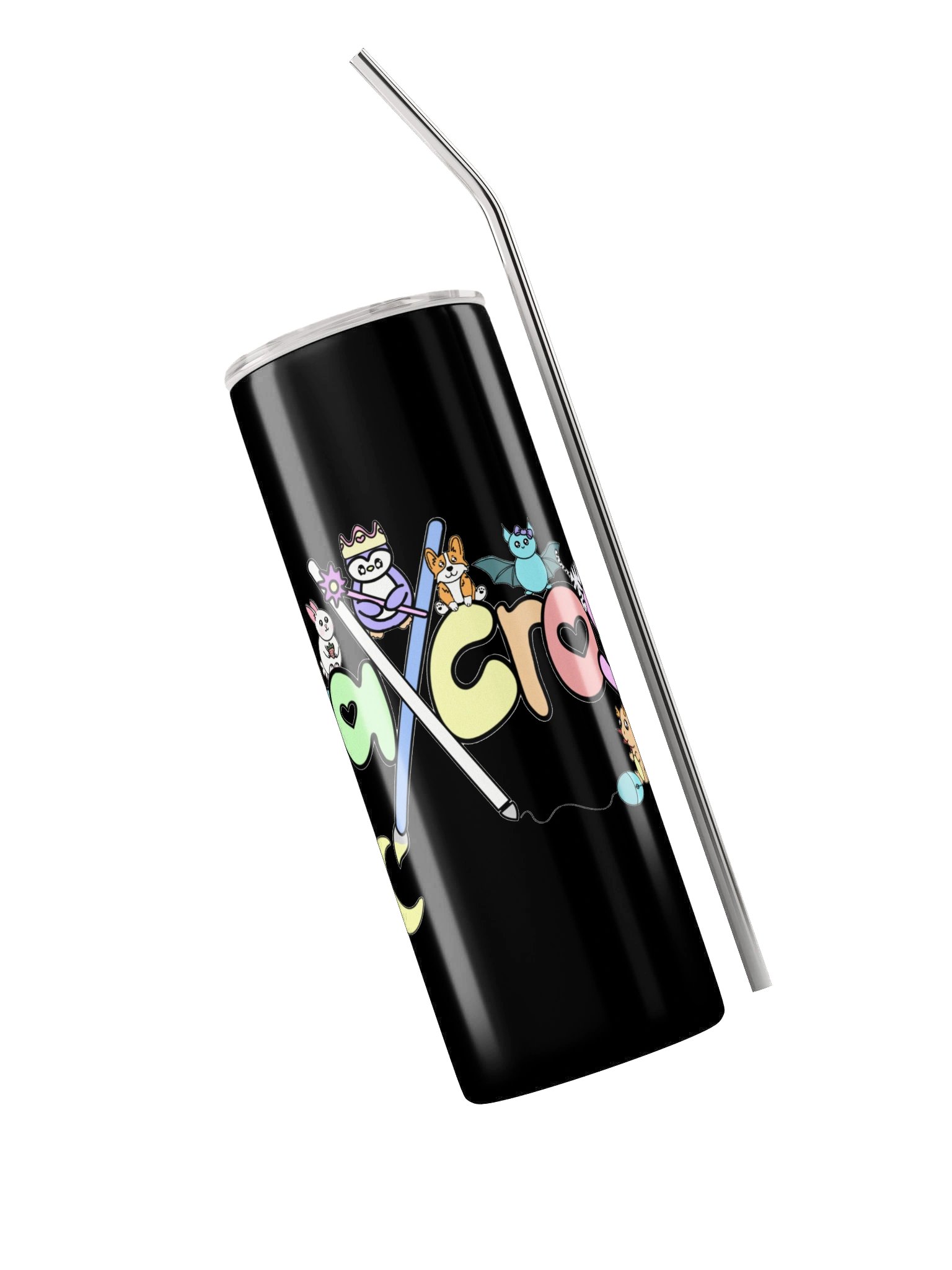 Tumbler with Zeyta Cross Logo and Friends product image (3)