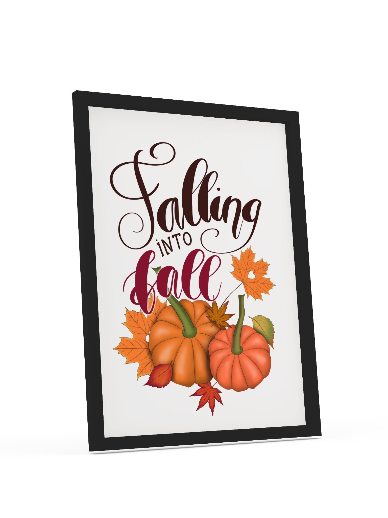 Peace Within Falling Into Fall Framed Poster product image (10)