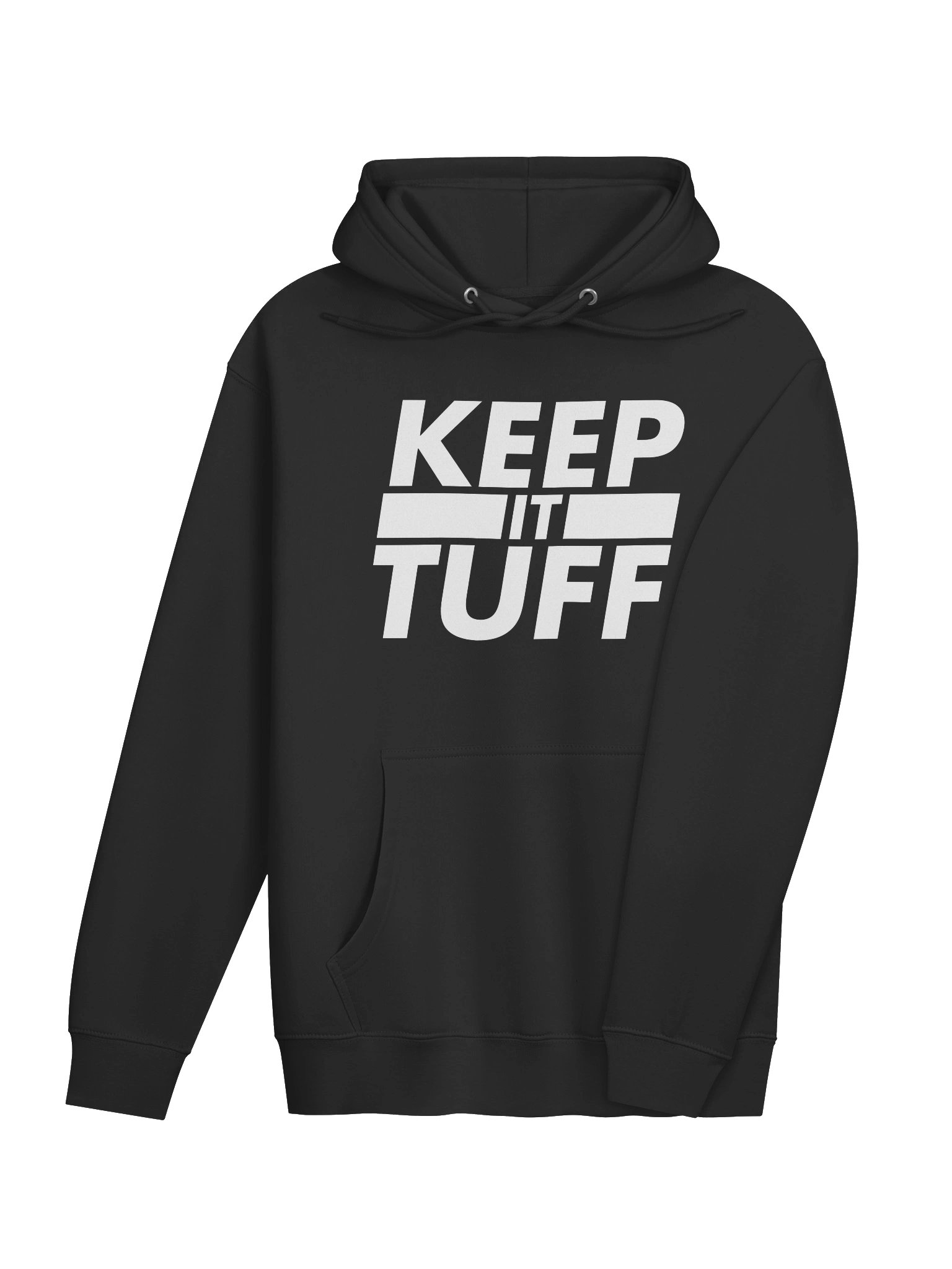 White "Keep It Tuff" Hoodie product image (4)