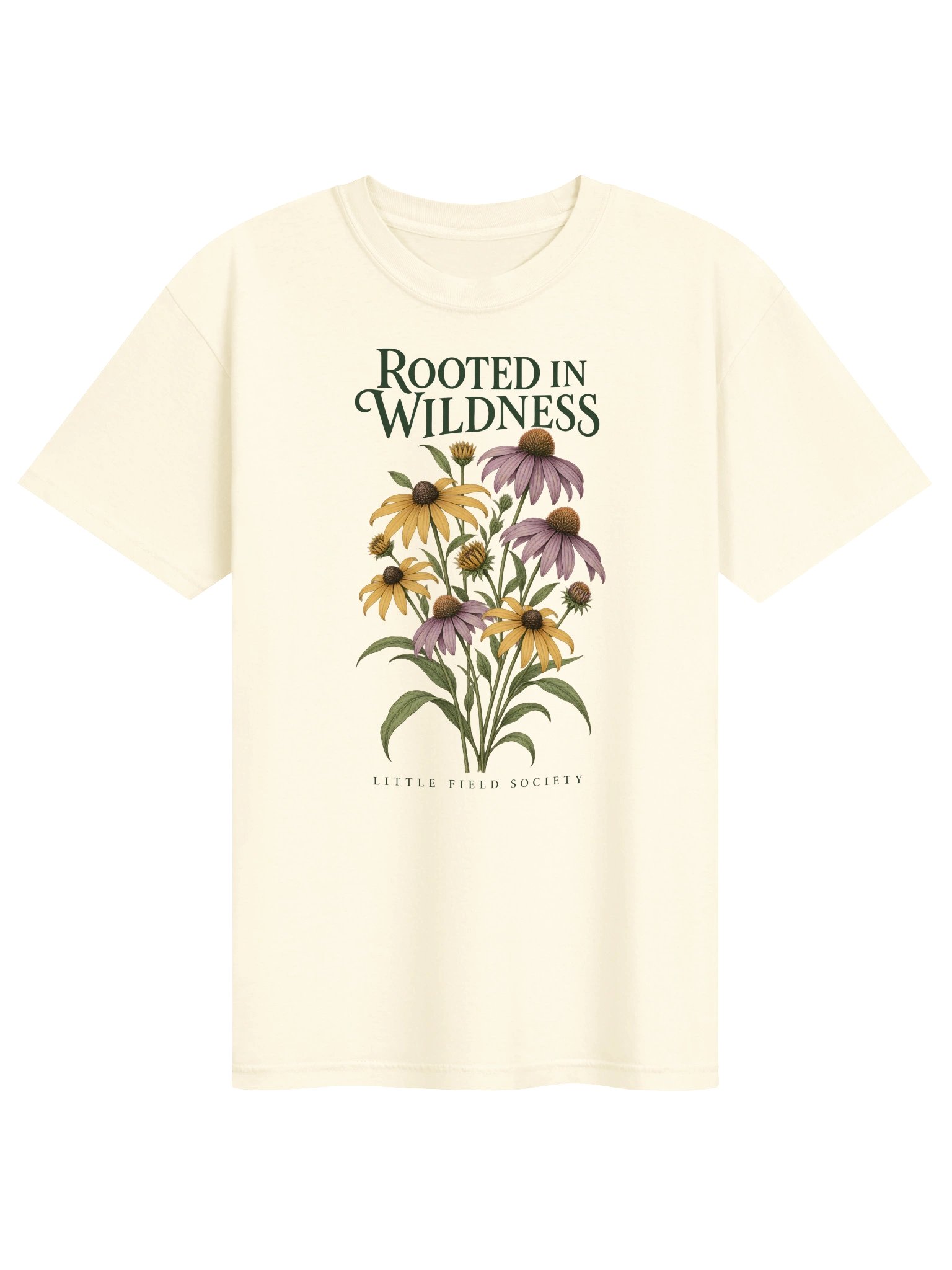 Rooted in Wildness — Wildflower T-Shirt product image (1)
