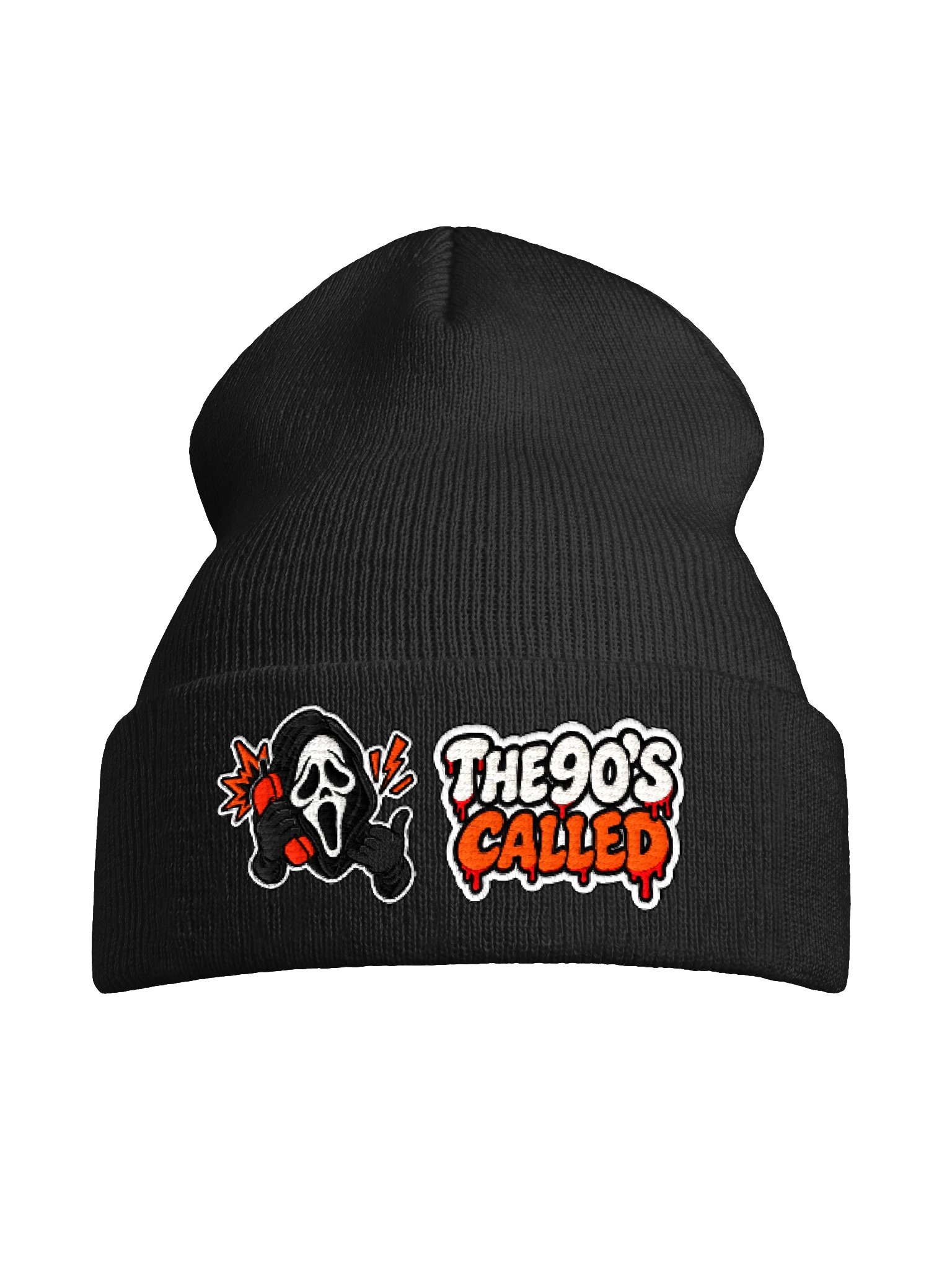 SPOOKY 90S CALL BEANIE product image (7)