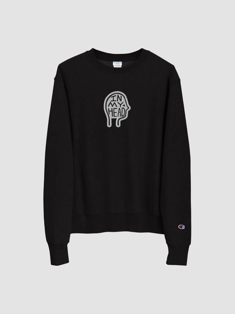 In My Head (bubble design) embroidered Champion Crewneck product image (2)
