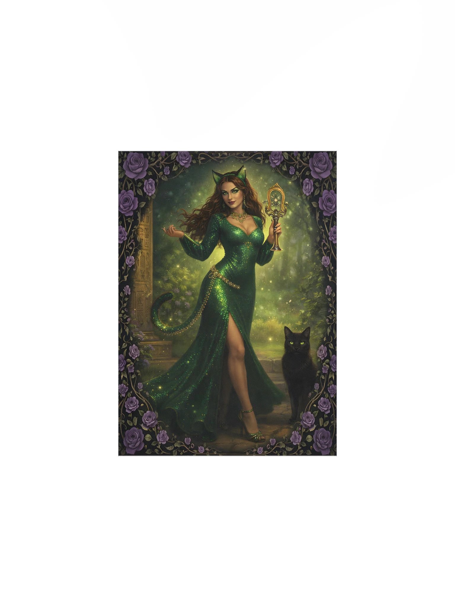 Love with Bastet, Goddess Ritual Mini-Poster product image (1)
