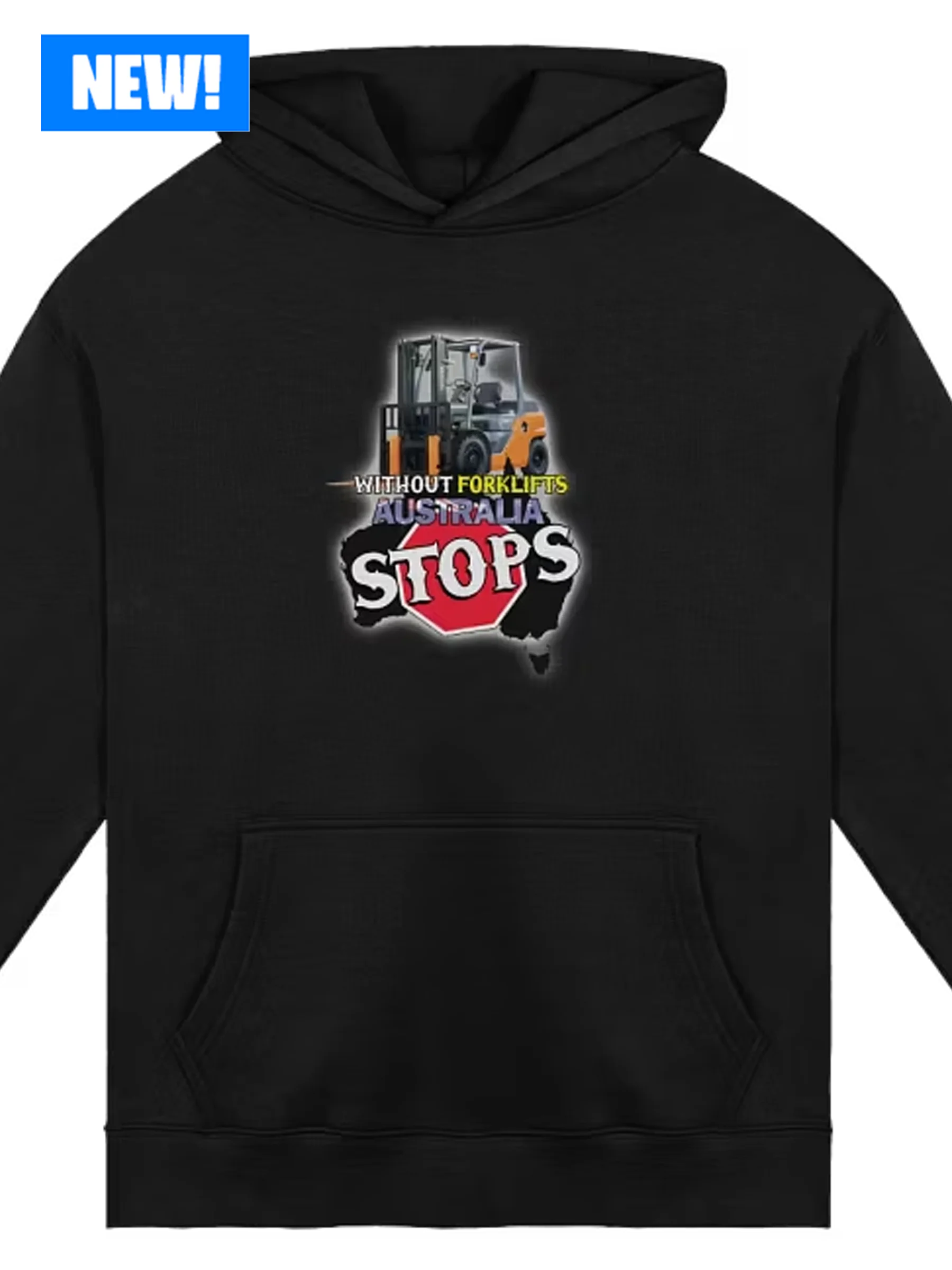Official Garn 'Without Forklifts' Hoodie product image (1)