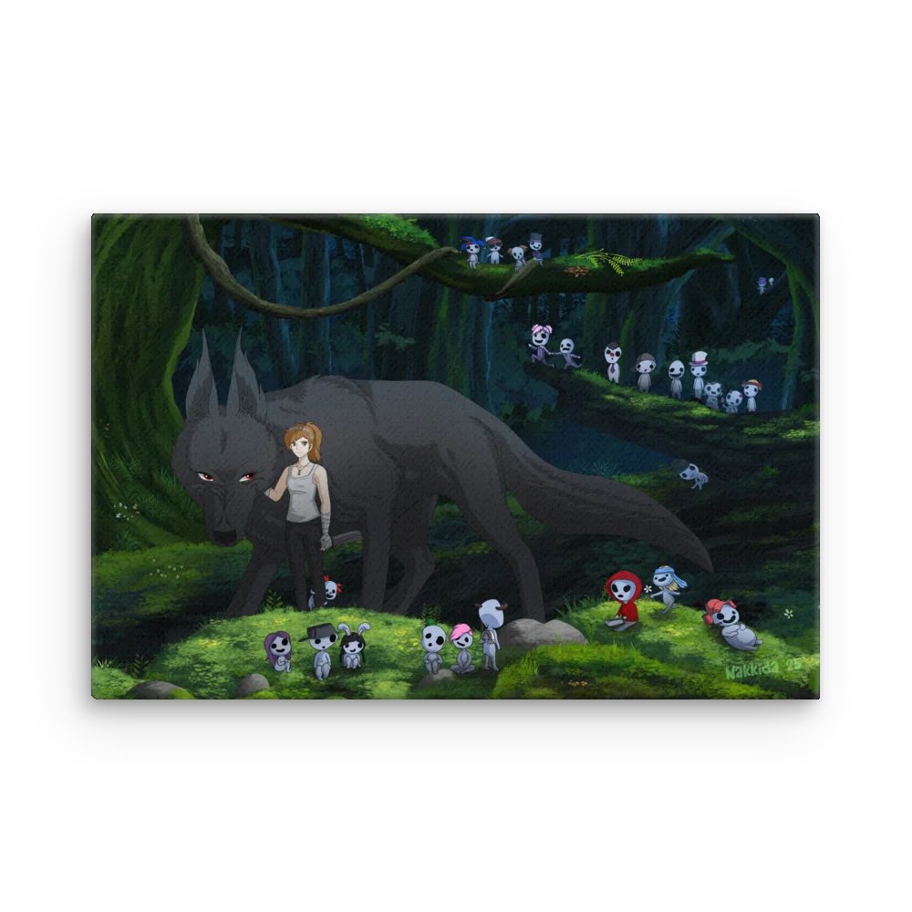 Tessa Mononoke Thin Canvas Prints product image (1)