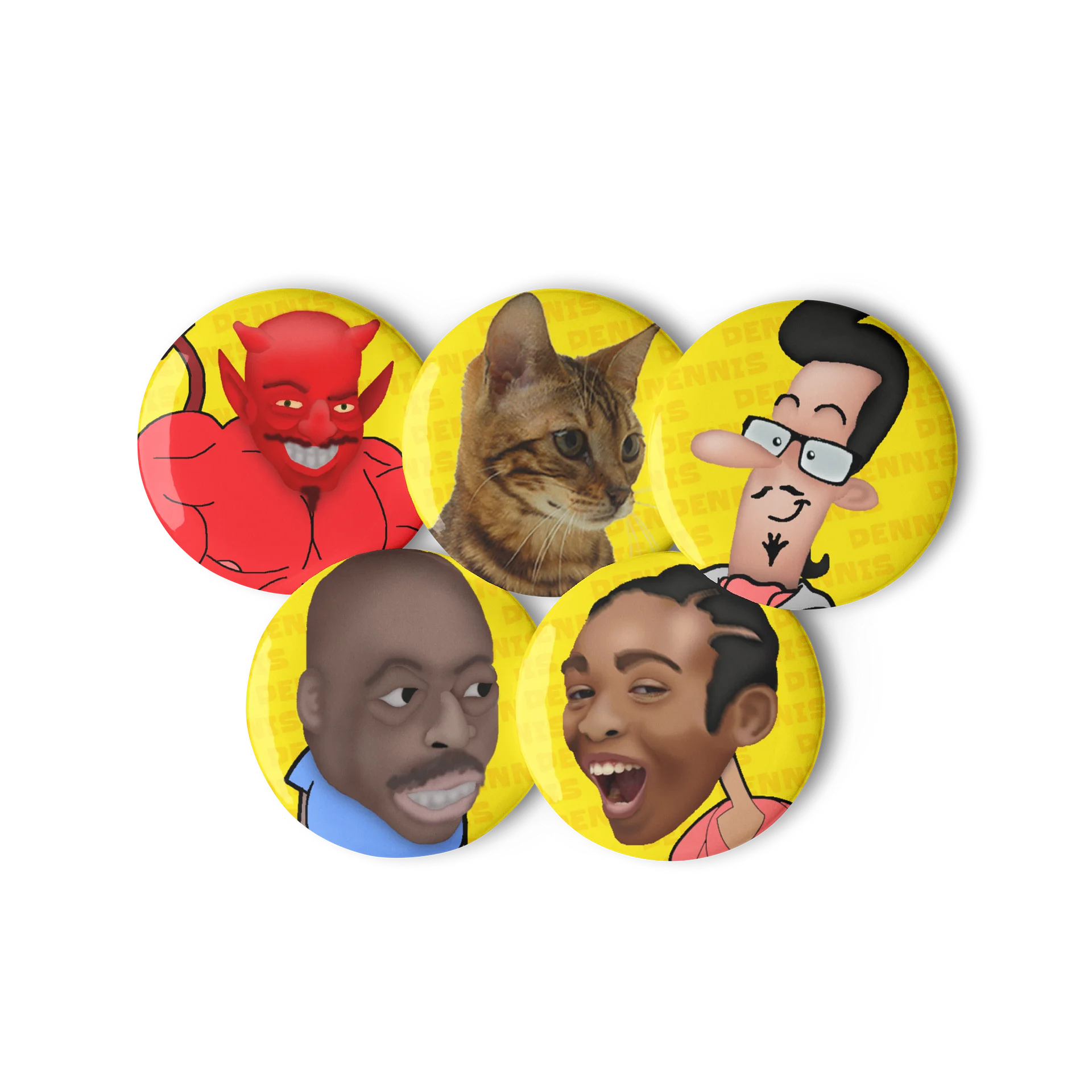 The Dennis Show Character Pins product image (2)