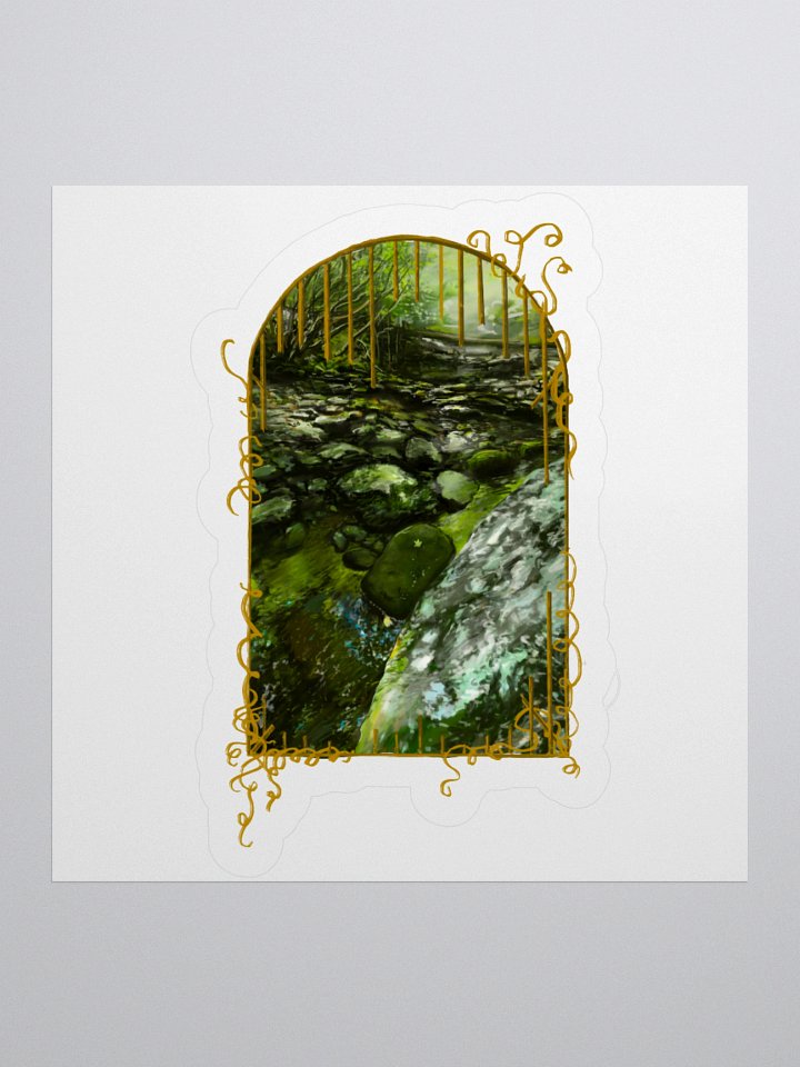 Leaf and Stone - Sticker product image (1)