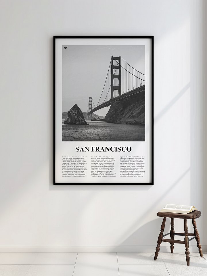 San Francisco 01 Newspaper Poster product image (2)