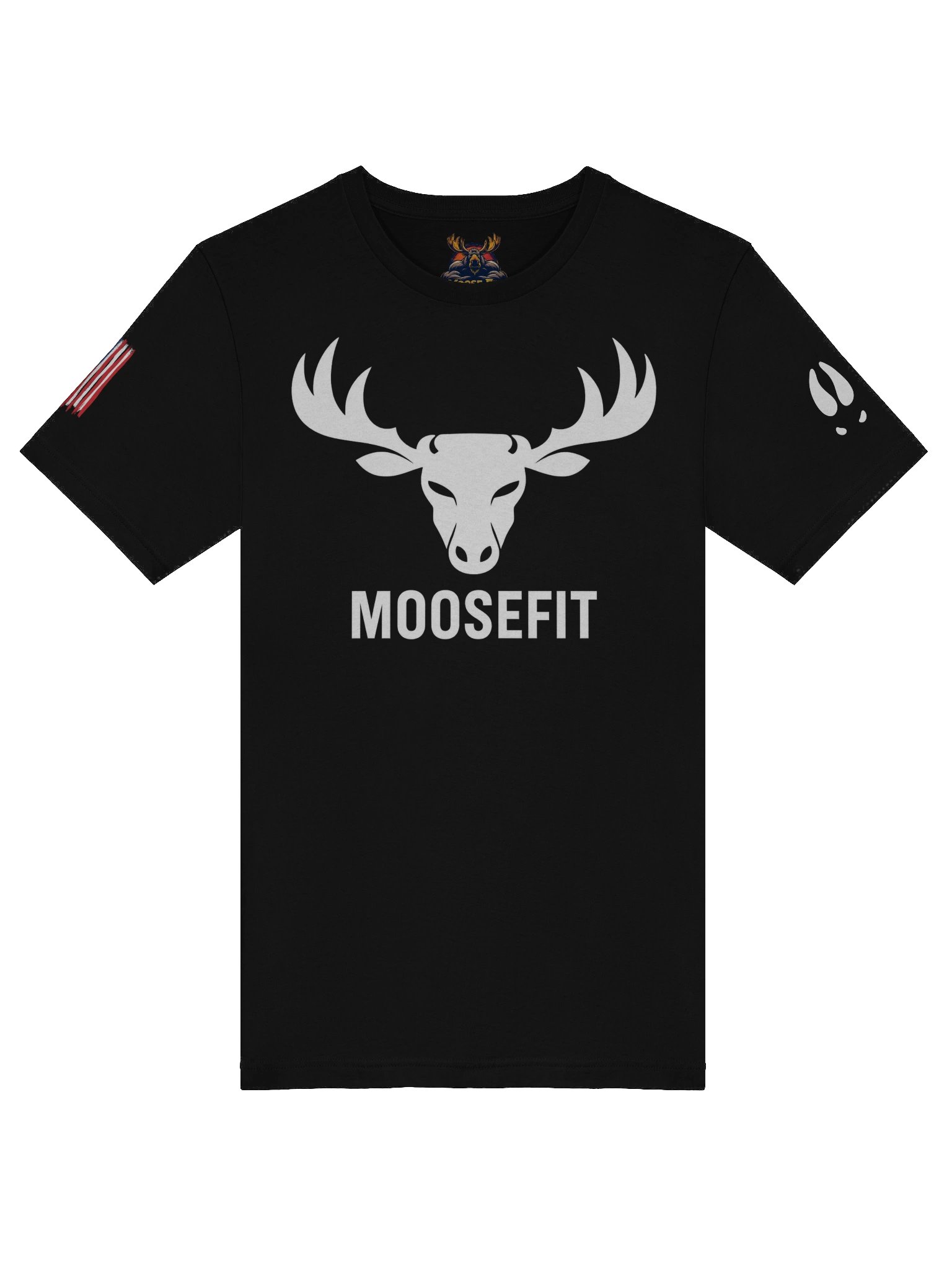 Moosefit Logo T W/Flag product image (45)