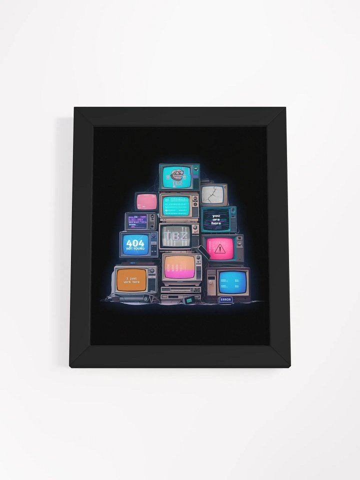 I Just Work Here Framed Poster product image (1)