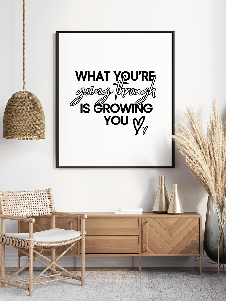 Digital Download 'What You're Going Through ' Motivational Poster product image (1)