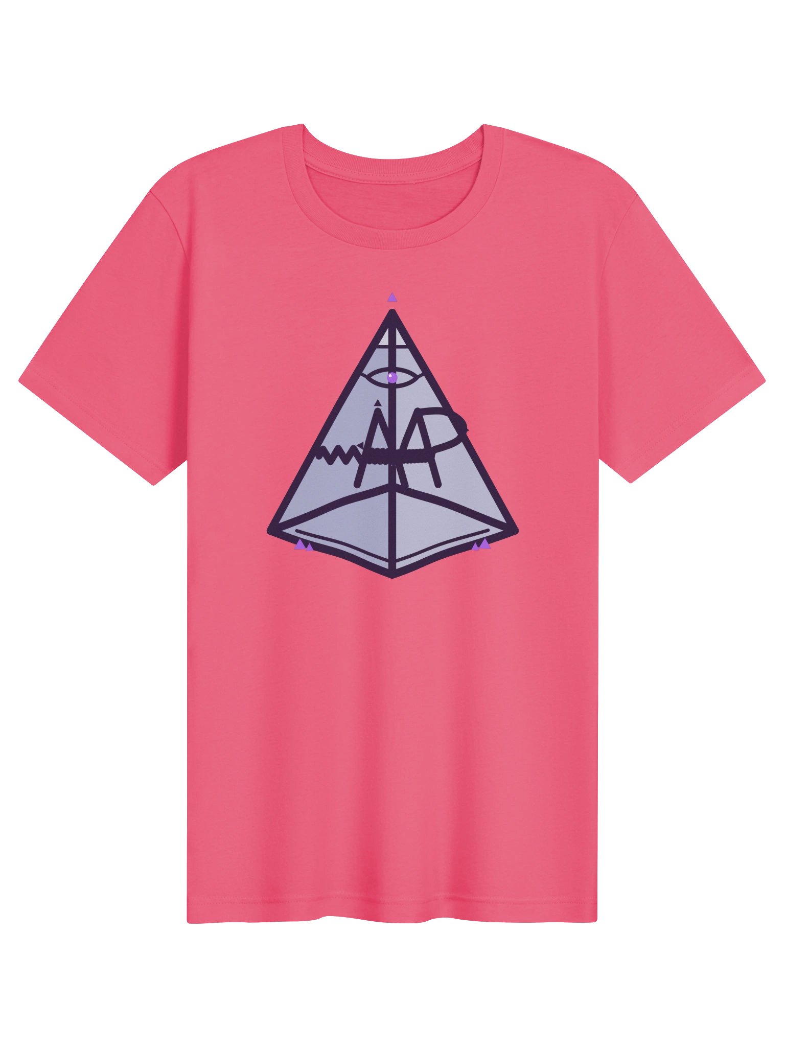Mt. AMP Pyramid Tee — Pink product image (1)