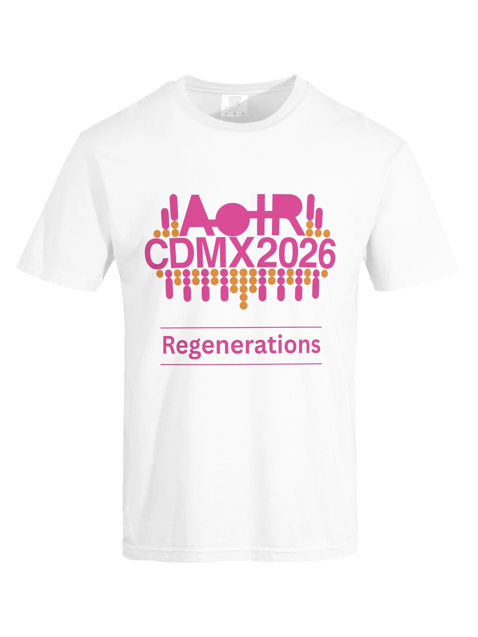AoIR2026 Regenerations Unisex Conference Tee - Pink product image (5)